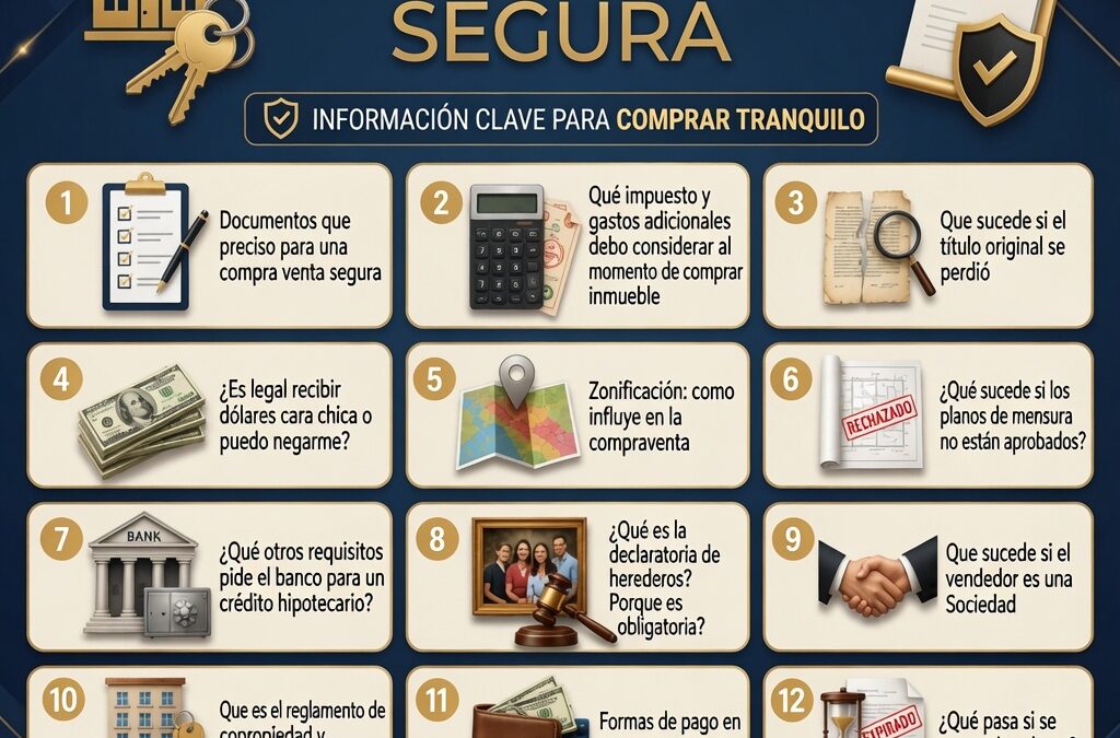 Pasos para comprar una casa en argentina 1.