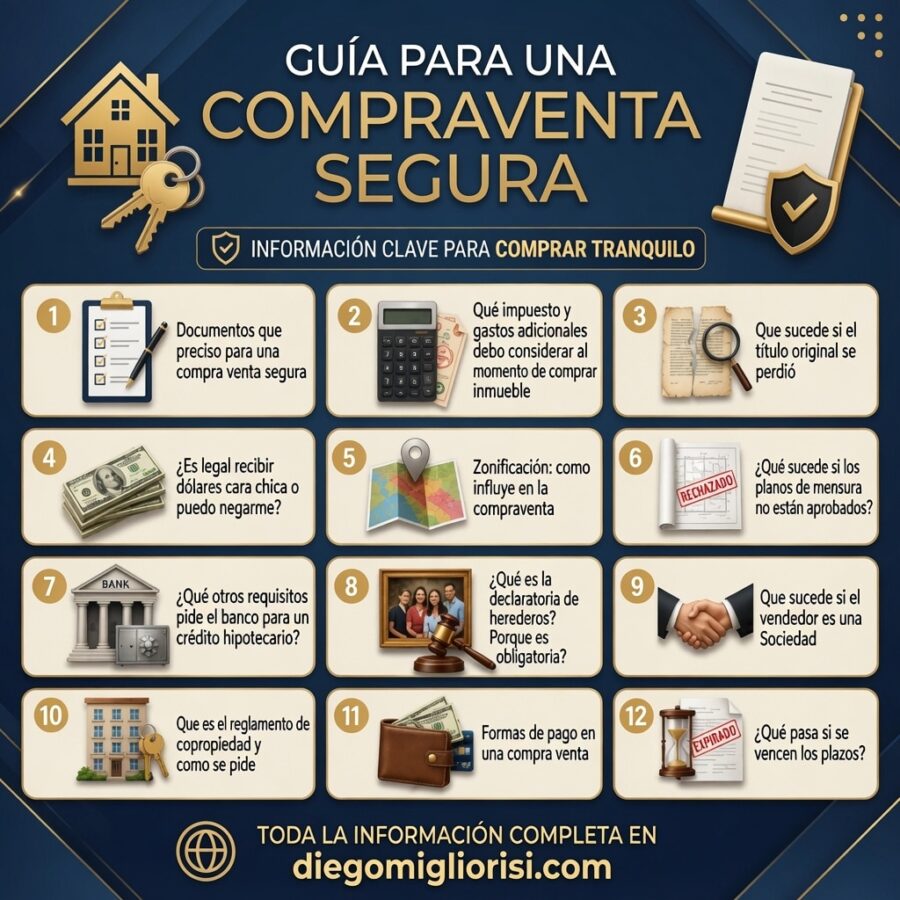 Pasos para comprar una casa en argentina 1.
